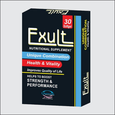 EXULT Softgel – Advanced Solution for Male Infertility Supplements Quorum Pharma 