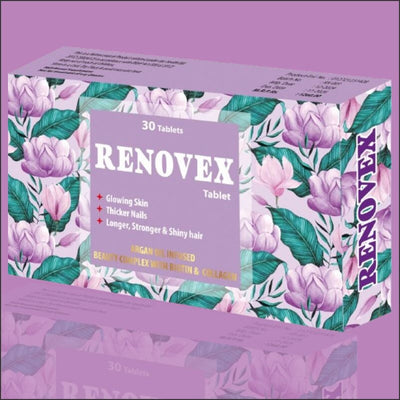 Renovex: Complete Care for Hair, Nails, and Skin Supplements Quorum Pharma 